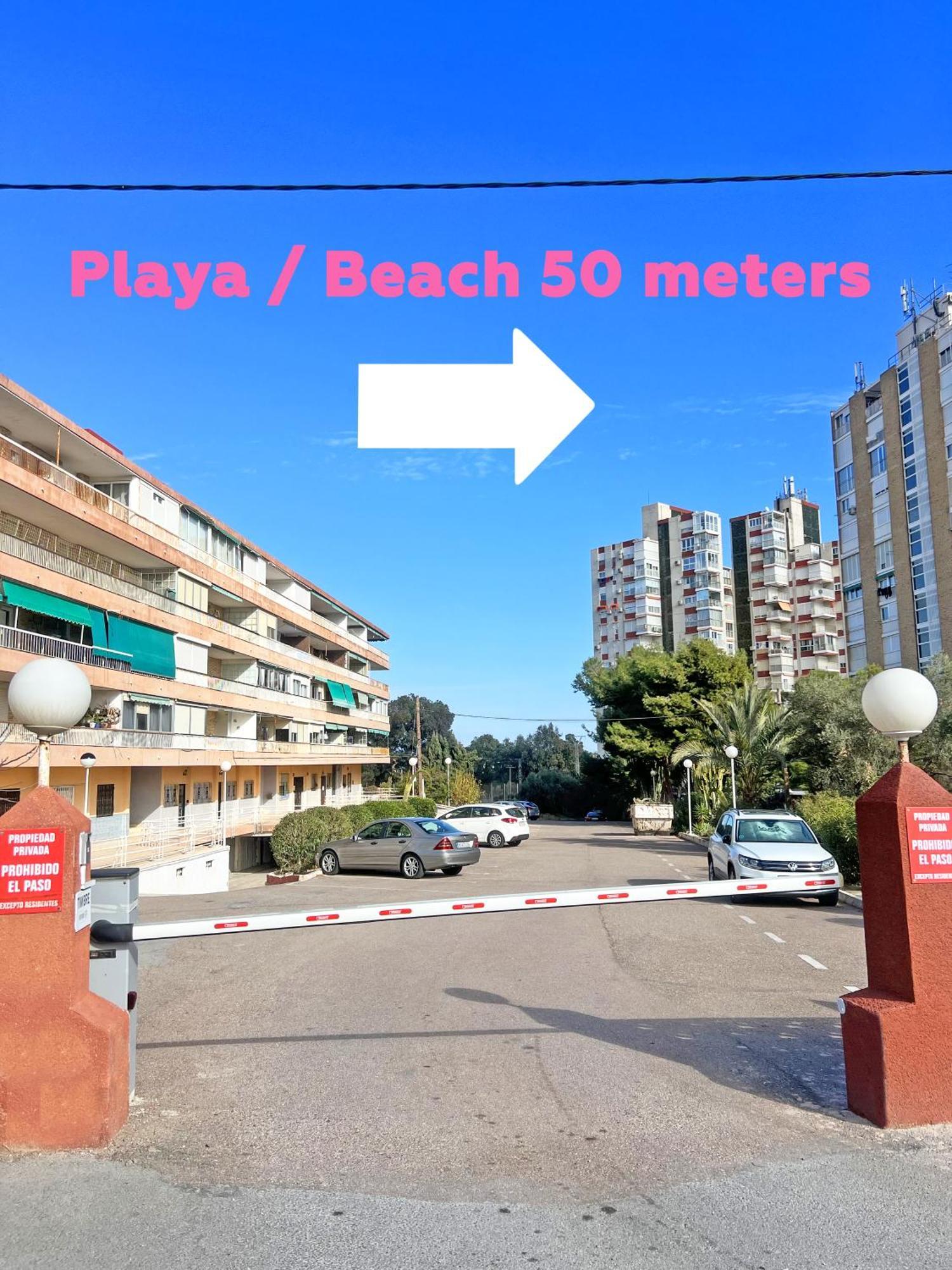 알리칸테 A 100 Metros De La Playa. Parking Gratuito Privado 아파트 외부 사진